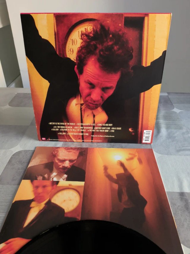 LP TOM WAITS ,BLOOD MONEY ,2002,EUROPE,