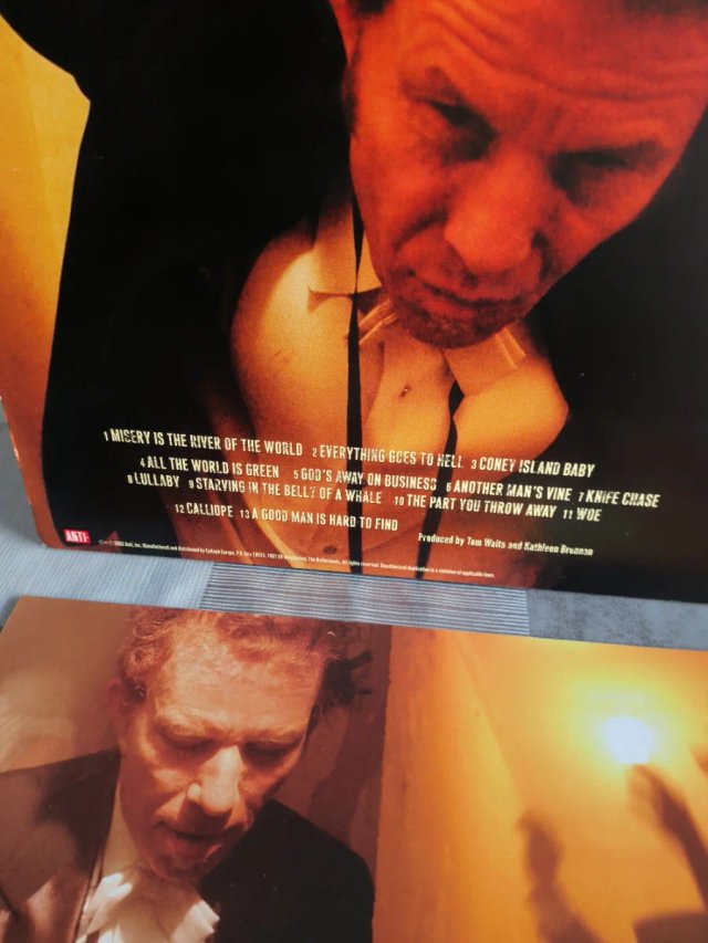 LP TOM WAITS ,BLOOD MONEY ,2002,EUROPE,