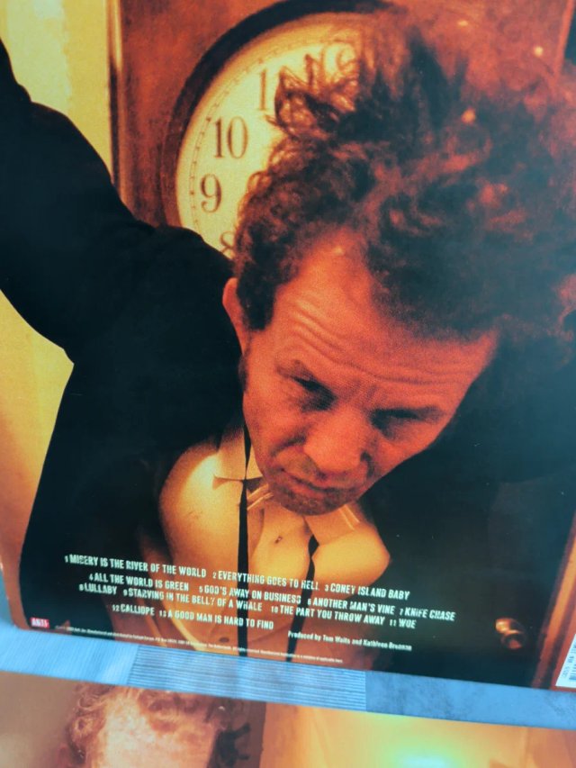 LP TOM WAITS ,BLOOD MONEY ,2002,EUROPE,