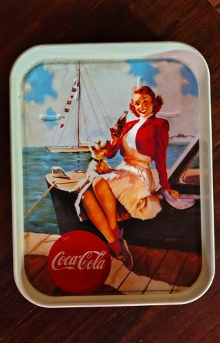Vassoio Coca cola