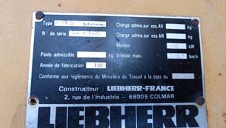 SE VENDE EXCAVADORA LIEBHEER