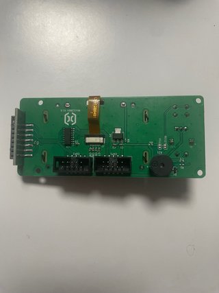 placa base o circuito impreso de la pantalla LCD M