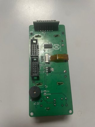 placa base o circuito impreso de la pantalla LCD M