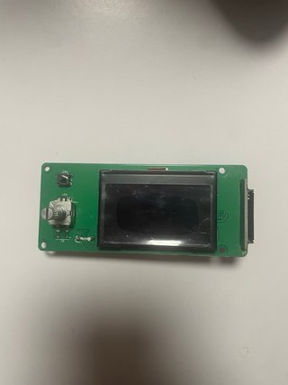 placa base o circuito impreso de la pantalla LCD M