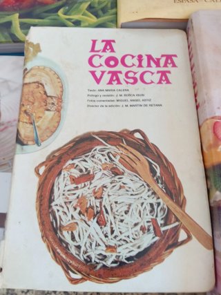 Libros de cocina y reposteria