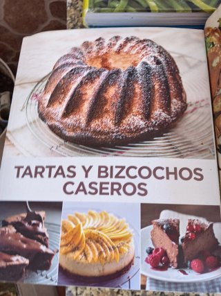 Libros de cocina y reposteria