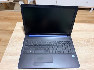 Ordenador portátil HP azul