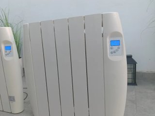 Radiador Eléctrico Beige HYSG-5
