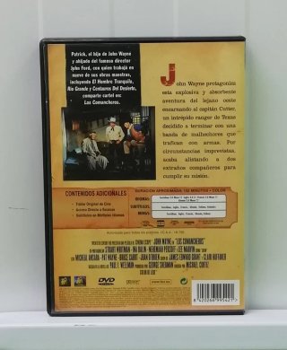 DVD Los Comancheros Clásicos del Oeste