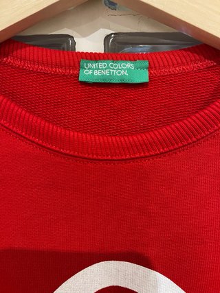 Sweatshirt Vermelha Menino - Benetton