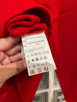 Sweatshirt Vermelha Menino - Benetton