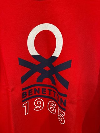 Sweatshirt Vermelha Menino - Benetton
