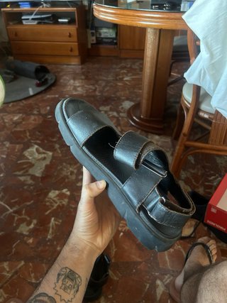 Sandalias Geox Negras y Marrones