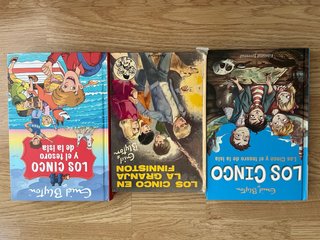 Pack libros los cinco