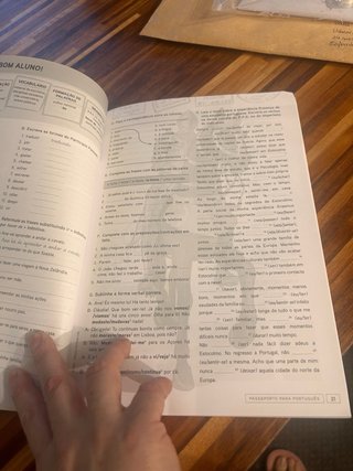 Passaporte para português 2 caderno de exercíci...