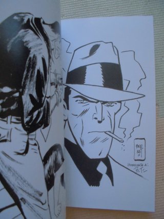 FIRMADO Jordi Bernet Lámina + sketchbook 2022