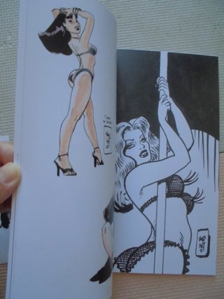 FIRMADO Jordi Bernet Lámina + sketchbook 2022