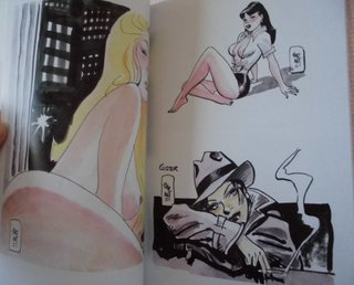 FIRMADO Jordi Bernet Lámina + sketchbook 2022