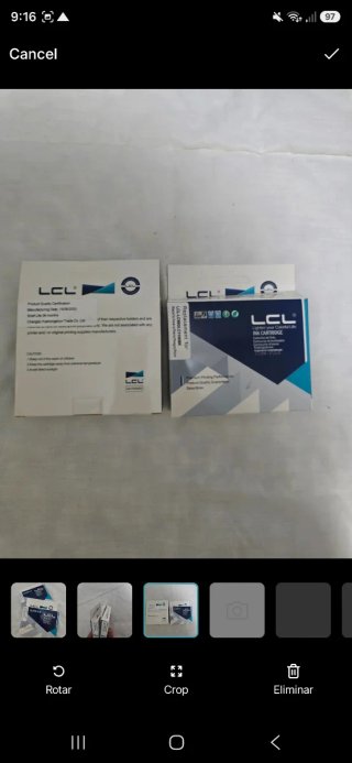 Cartuchos de Tinta LCL LC980/LC1100BK Negro