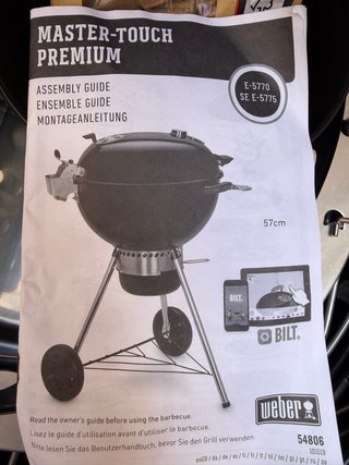 Barbacoa Weber Master-Touch Premium.
