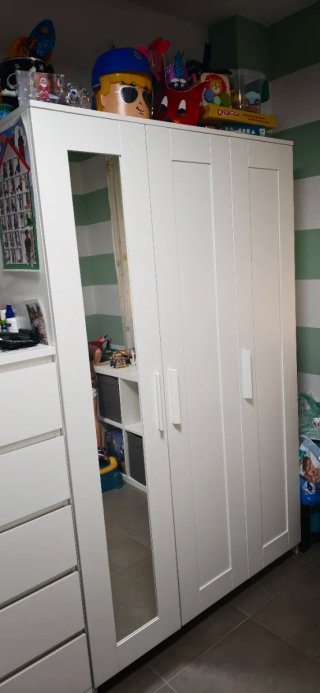 Armario Ikea Blanco con Espejo