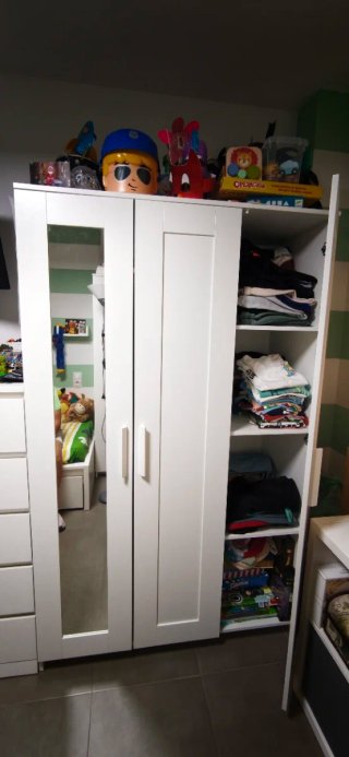 Armario Ikea Blanco con Espejo