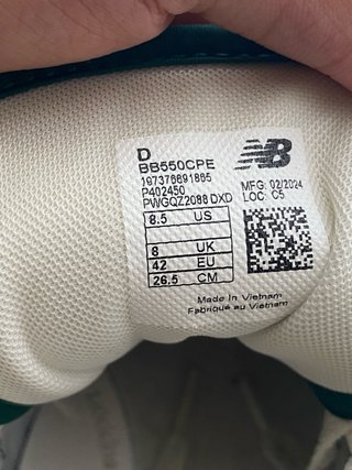 New Balance 550 Retro Basketball Vintage