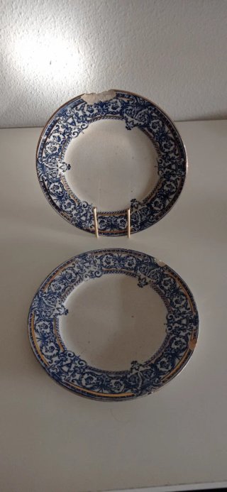 Platos antiguos La Cartuja modelo Roma