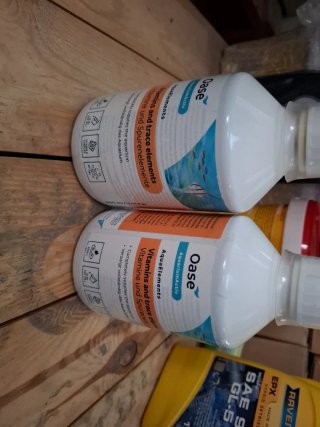 Lote 2 Vitaminas OASE para acuario