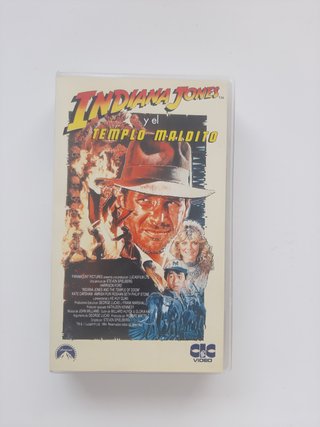 Indiana Jones y el Templo Maldito VHS