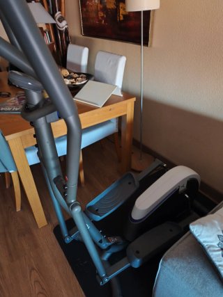 Bicicleta Elíptica Gris