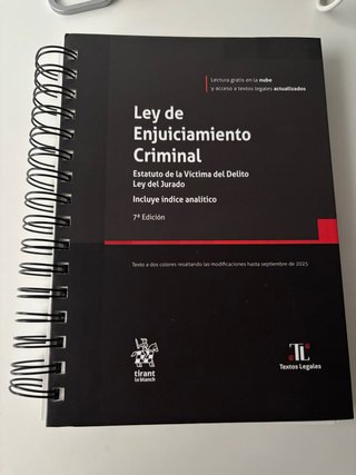 Ley de Enjuiciamiento Criminal. Estatuto de la ...