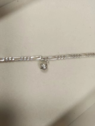 Pulsera Plata Balón Fútbol