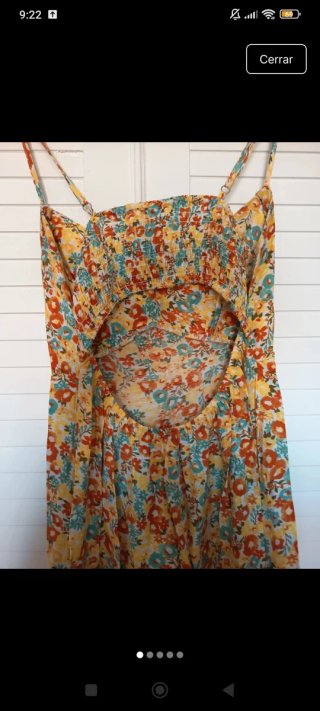 Vestido Tiffosi Estampado Talla S