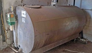 Tanque de leche Manus de 2.600 Litros.