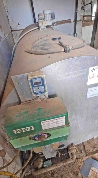 Tanque de leche Manus de 2.600 Litros.