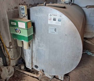 Tanque de leche Manus de 2.600 Litros.