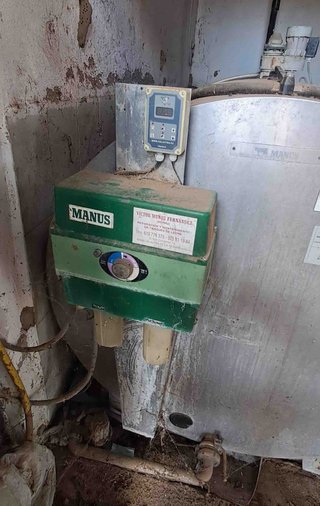 Tanque de leche Manus de 2.600 Litros.