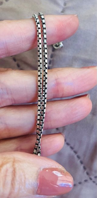 Cadena de plata Tous original