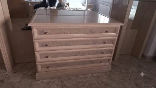 Cómoda y cabecero de madera REBAJADO.