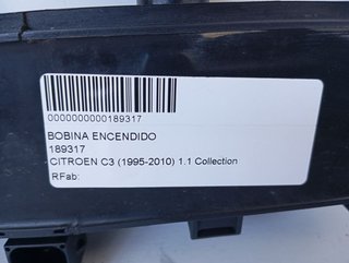 BOBINA ENCENDIDO CITROEN C3 1.1 Collection