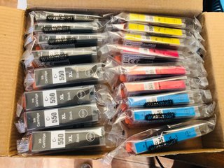 17 Cartuchos Tinta Impresora 550XL y 551XL