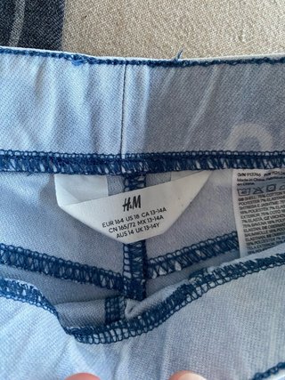 Par de pantalones jegging ligeros estampados