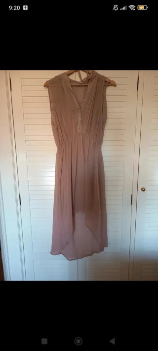 Vestido Vero Moda Beige Talla S