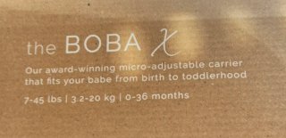 Mochila Portabebés Ergonómica Boba