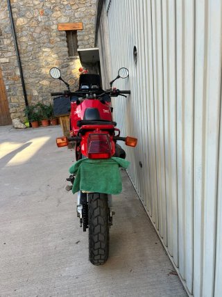 Cagiva Merlin Nomada Enduro Roja