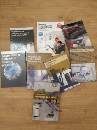 Lote de Libros Farmacia y Parafarmacia