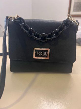 Bolso Tous Negro Cadena Negra