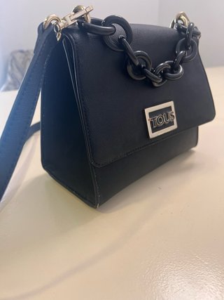 Bolso Tous Negro Cadena Negra