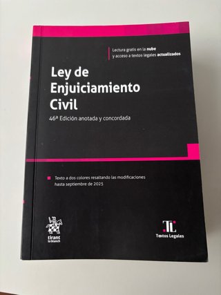 Ley de enjuiciamiento civil (46ª edición)